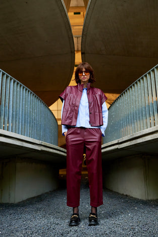 Daphne eco leather pants