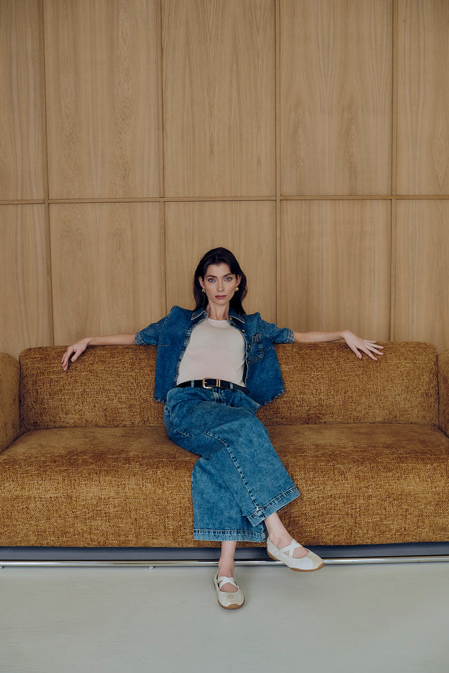 Amaya hopcar loose jeans Amaya hopcar loose jeans