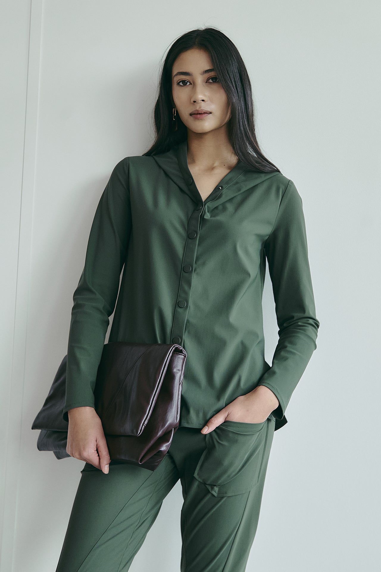 Veronica blouse technical jersey Veronica blouse technical jersey