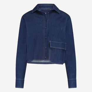 Kerry denim blouse