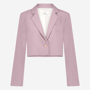 Estele structure technical jersey blazer