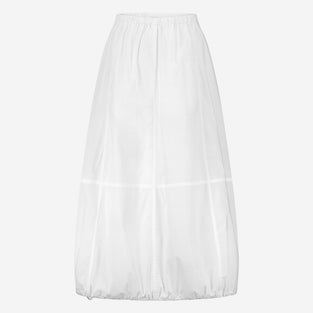 Maud cotton poplin skirt
