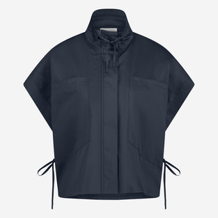 Paola polplin jacket blouse