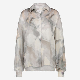 SisiN printed silk viscose blouse