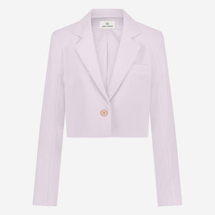 Estele structure technical jersey blazer