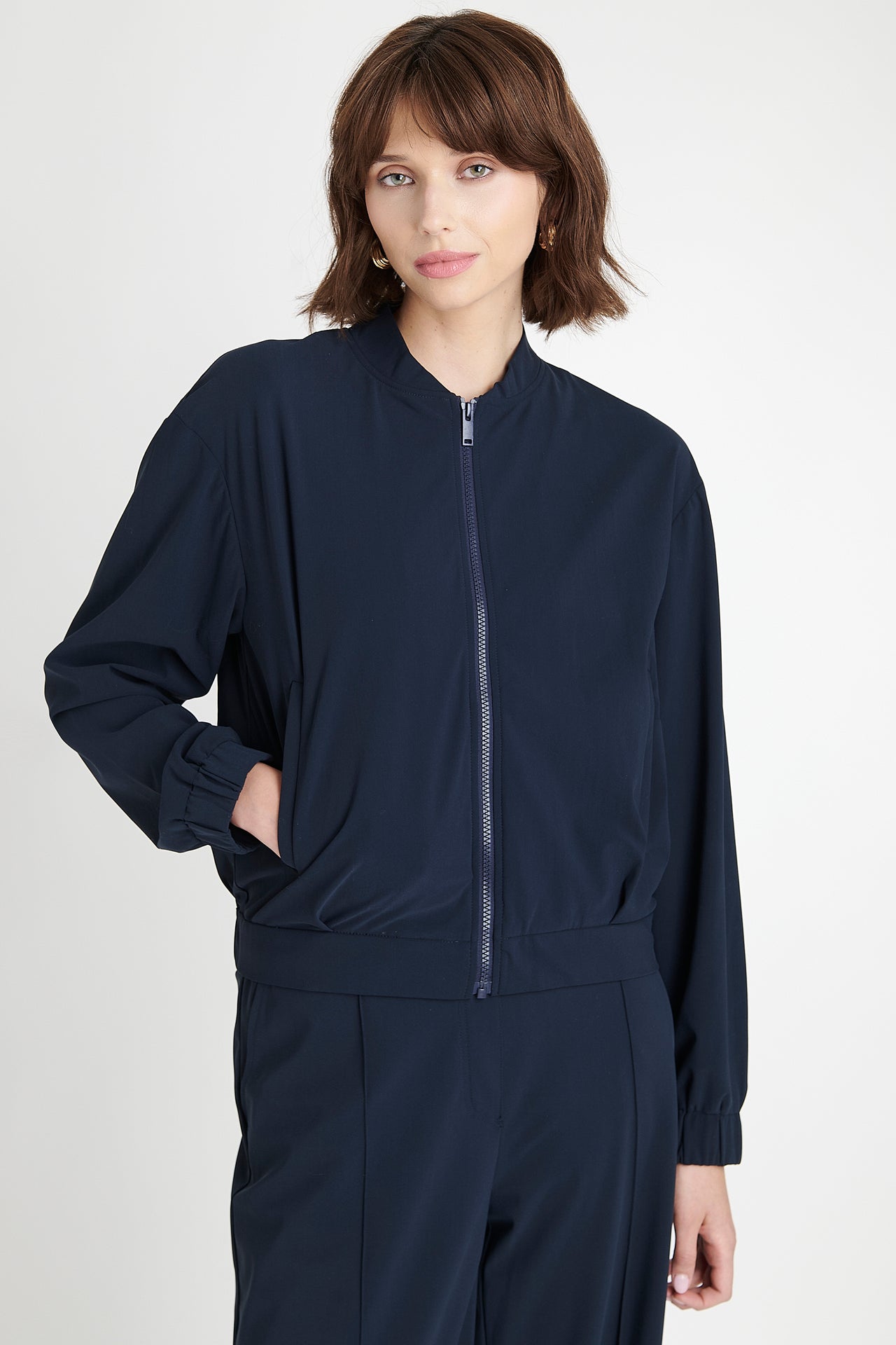 Sharon jacket brush tech jersey Sharon jacket brush tech jersey