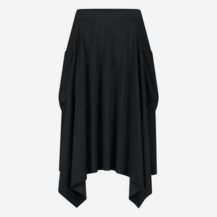 Caro stretch technical jersey skirt