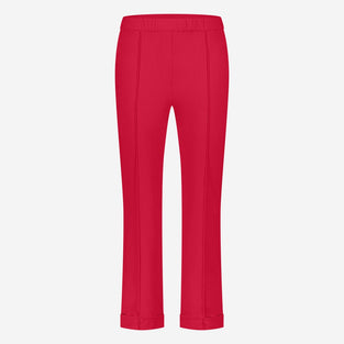 IrenaN structure technical jersey pants