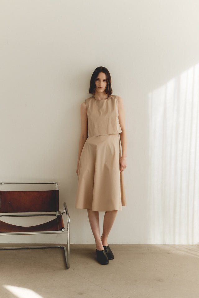 Poplin mid dress 36924 Poplin mid dress 36924