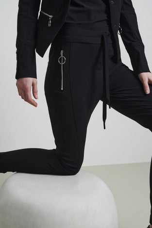 Pants Anna - Skinny fit Technical Jersey