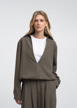 Dina viscose double blouse