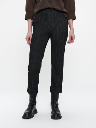Parrot viscose elastene pants