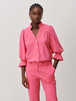 Olivia Blouse Technical Jersey