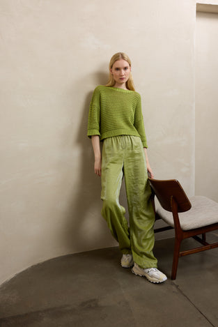 AvalonN shiny viscose pants