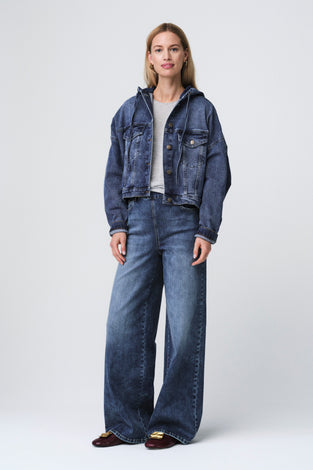 Nevada hood denim jacket