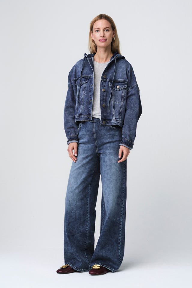 Nevada hood denim jacket