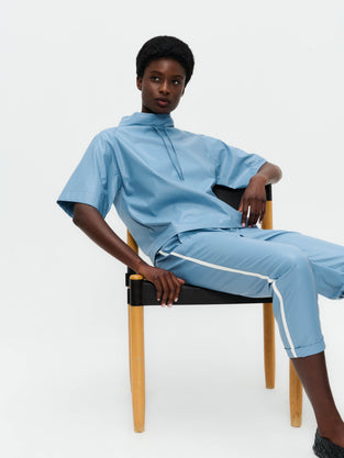 Florian eco-leather top