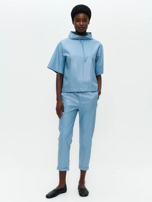 Florian eco-leather top