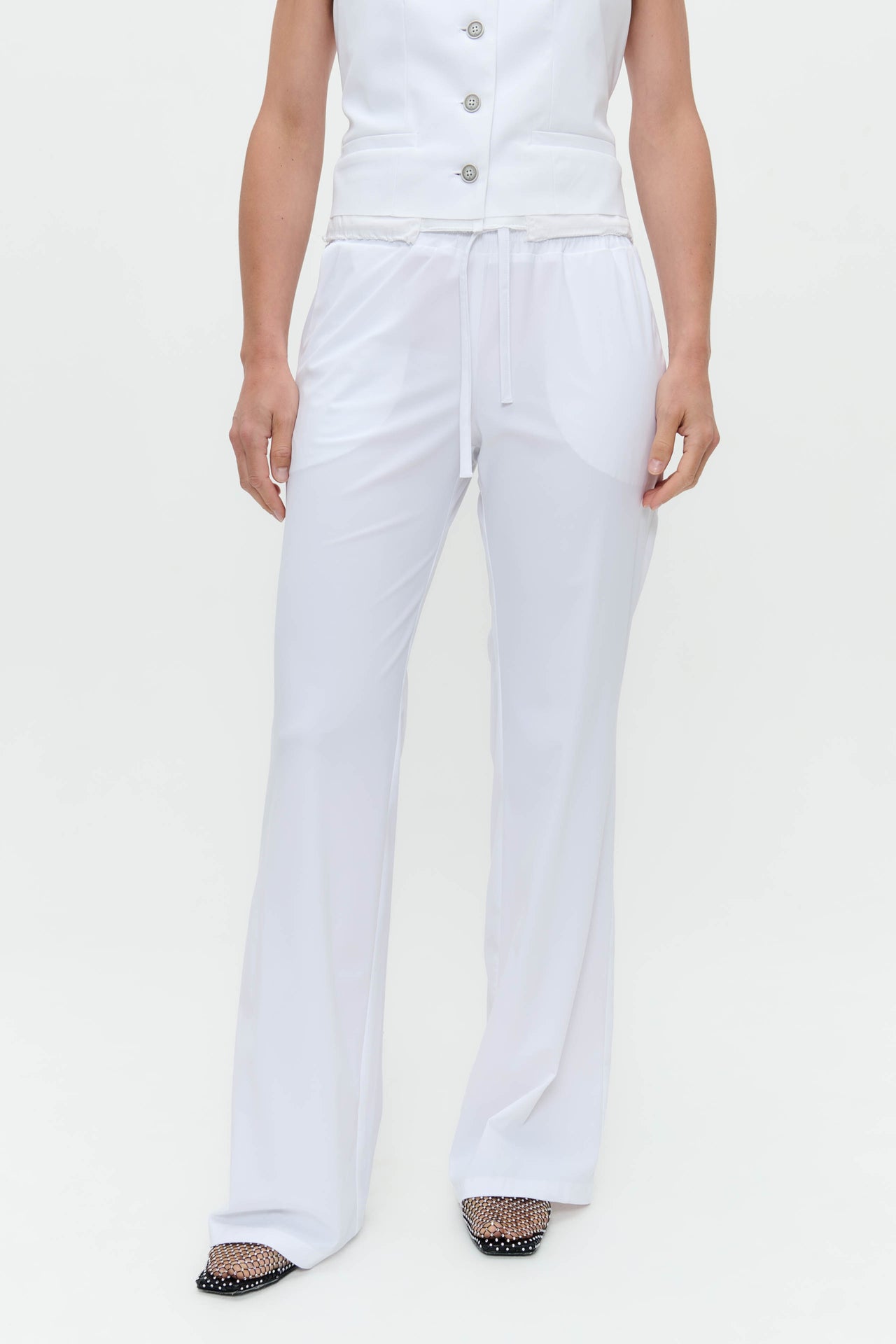 Carola structure technical jersey pants