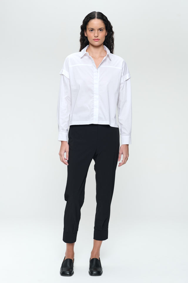Faro cotton poplin blouse