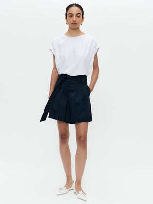 Britta structure technical jersey top
