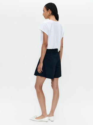 Britta structure technical jersey top