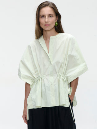 Hiroko cotton mix blouse