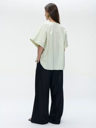 Hiroko cotton mix blouse