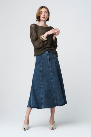 Open-back sweater 2041