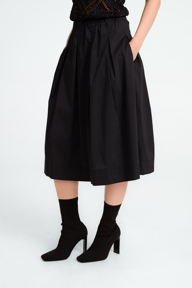 Timy poplin skirt