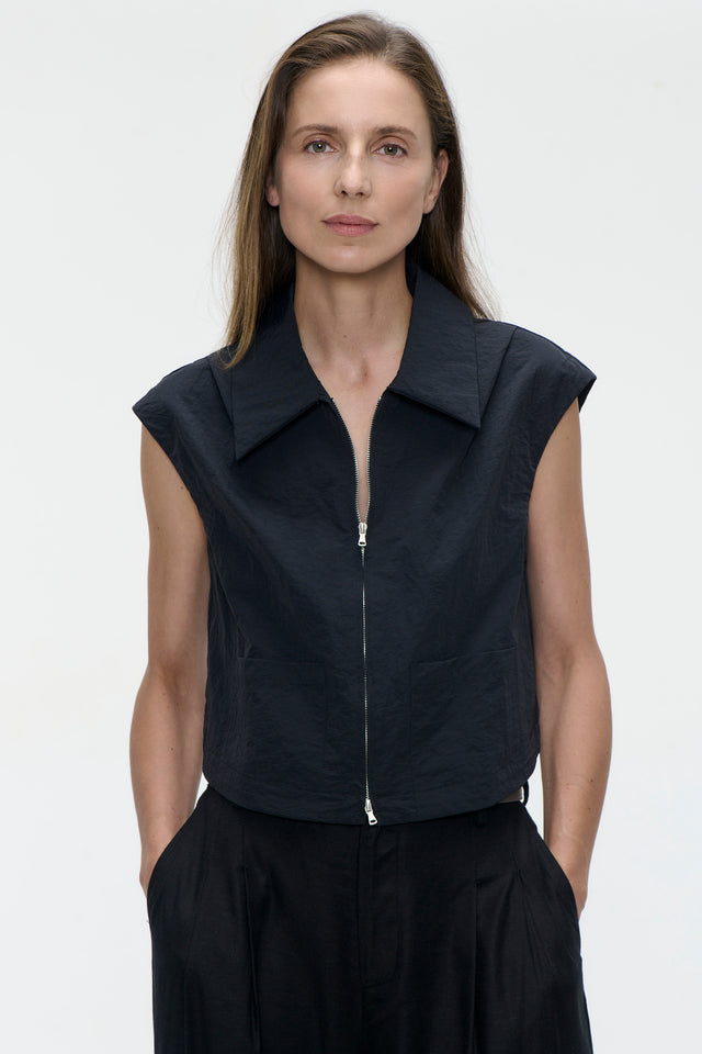 Emiko taffeta jacket