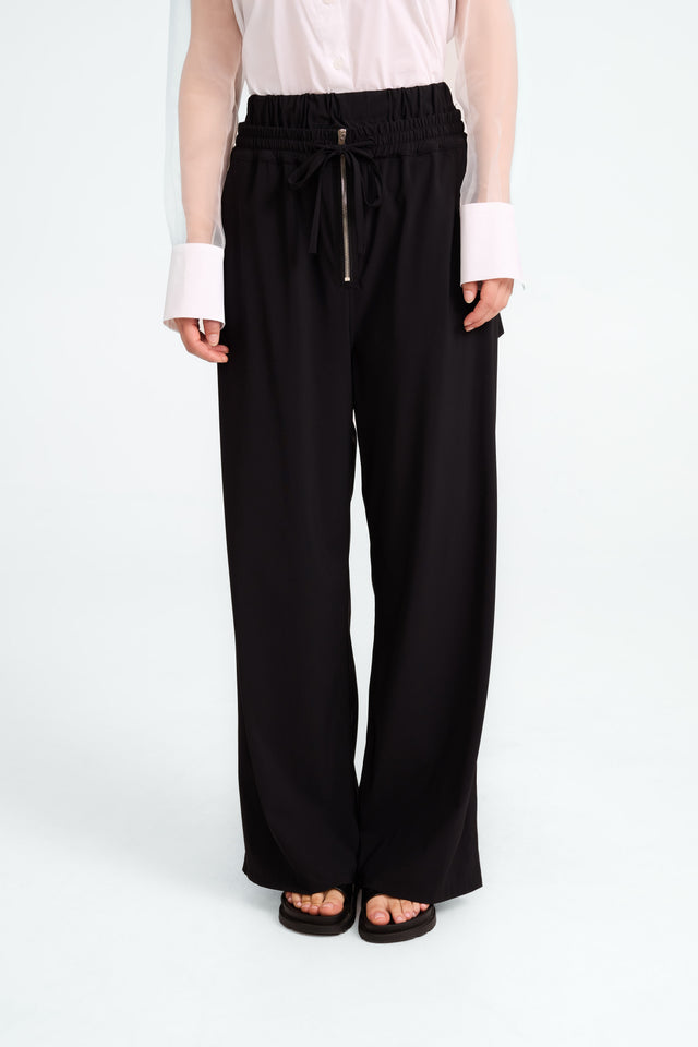 Beril strech technical jersey pants