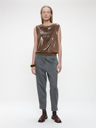 Pallino sequins top