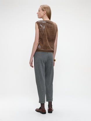 Pallino sequins top