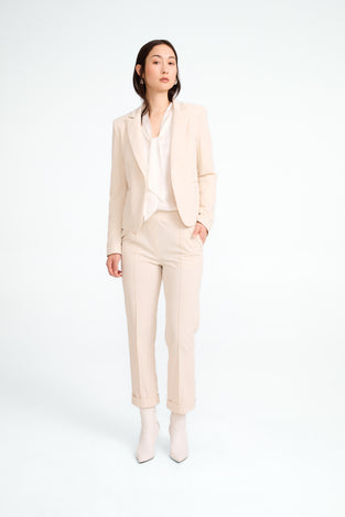 Elvira blazer structure technical jersey