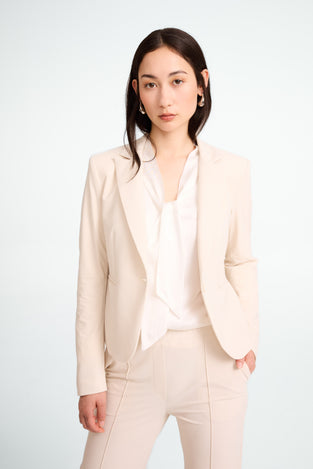 Elvira blazer structure technical jersey