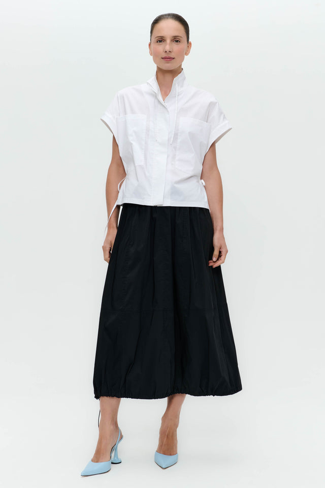 Paola polplin jacket blouse