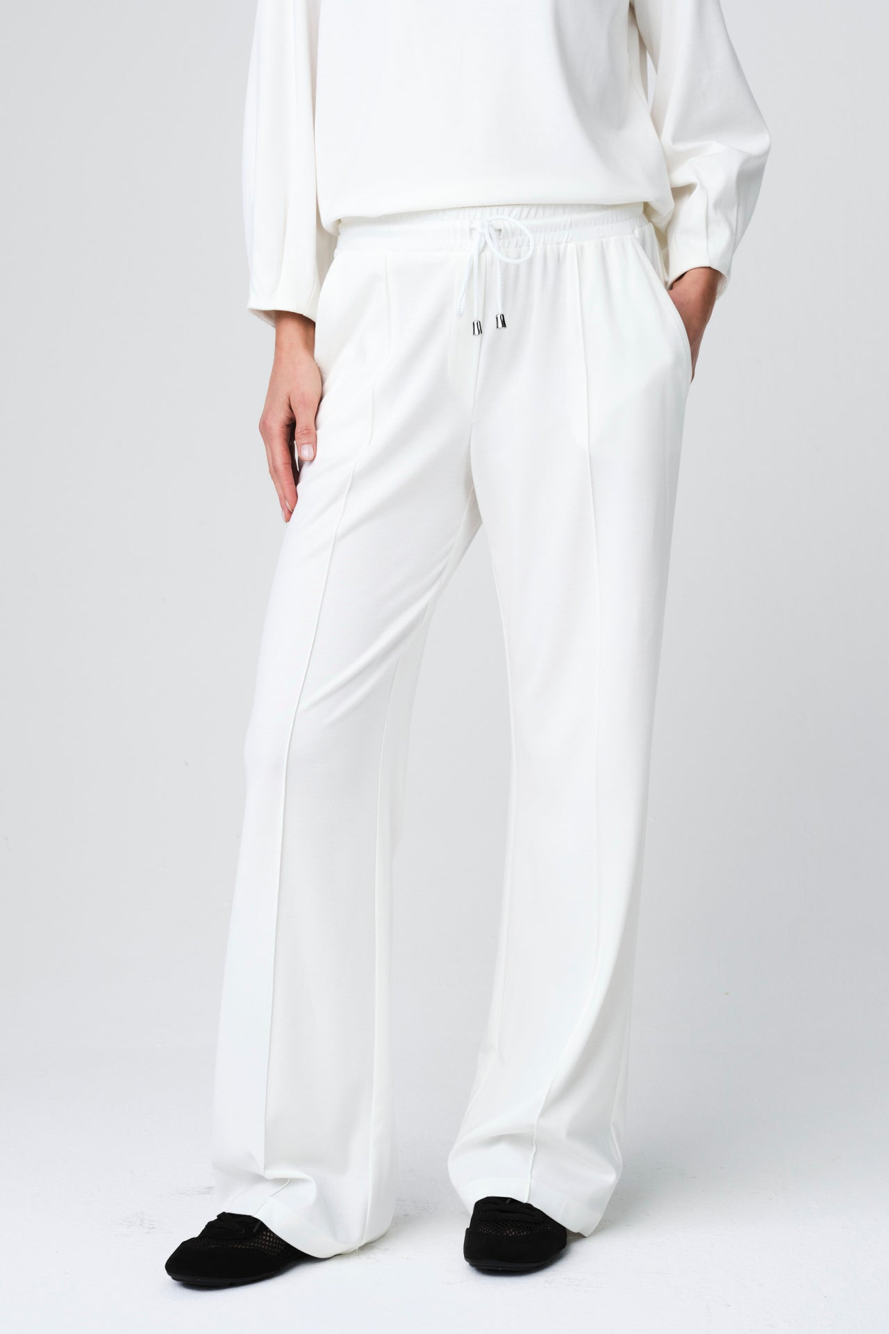 Elvio pants soft Punto Milano jersey