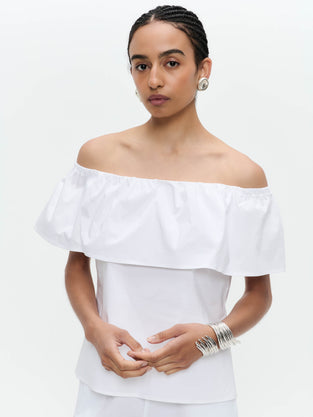 Diane cotton mix top
