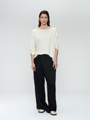 M205 seamless cotton pullover