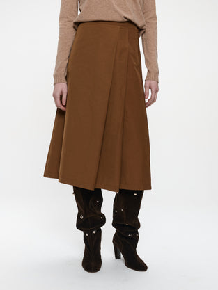 Alissa taffeta skirt