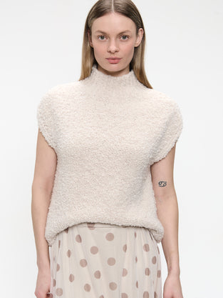 Coarse Boucle vest