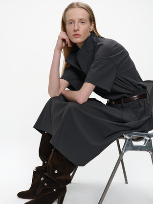 Raffaele skirt technical jersey