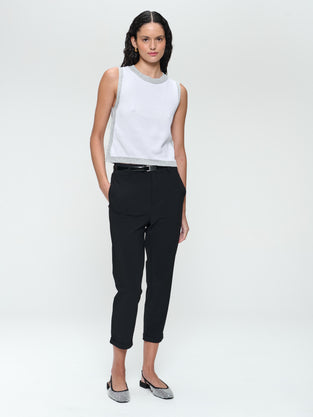 Cotton viscose top 25062