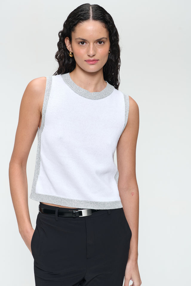 Cotton viscose top 25062