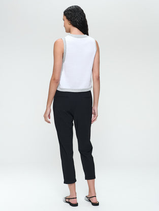 Cotton viscose top 25062