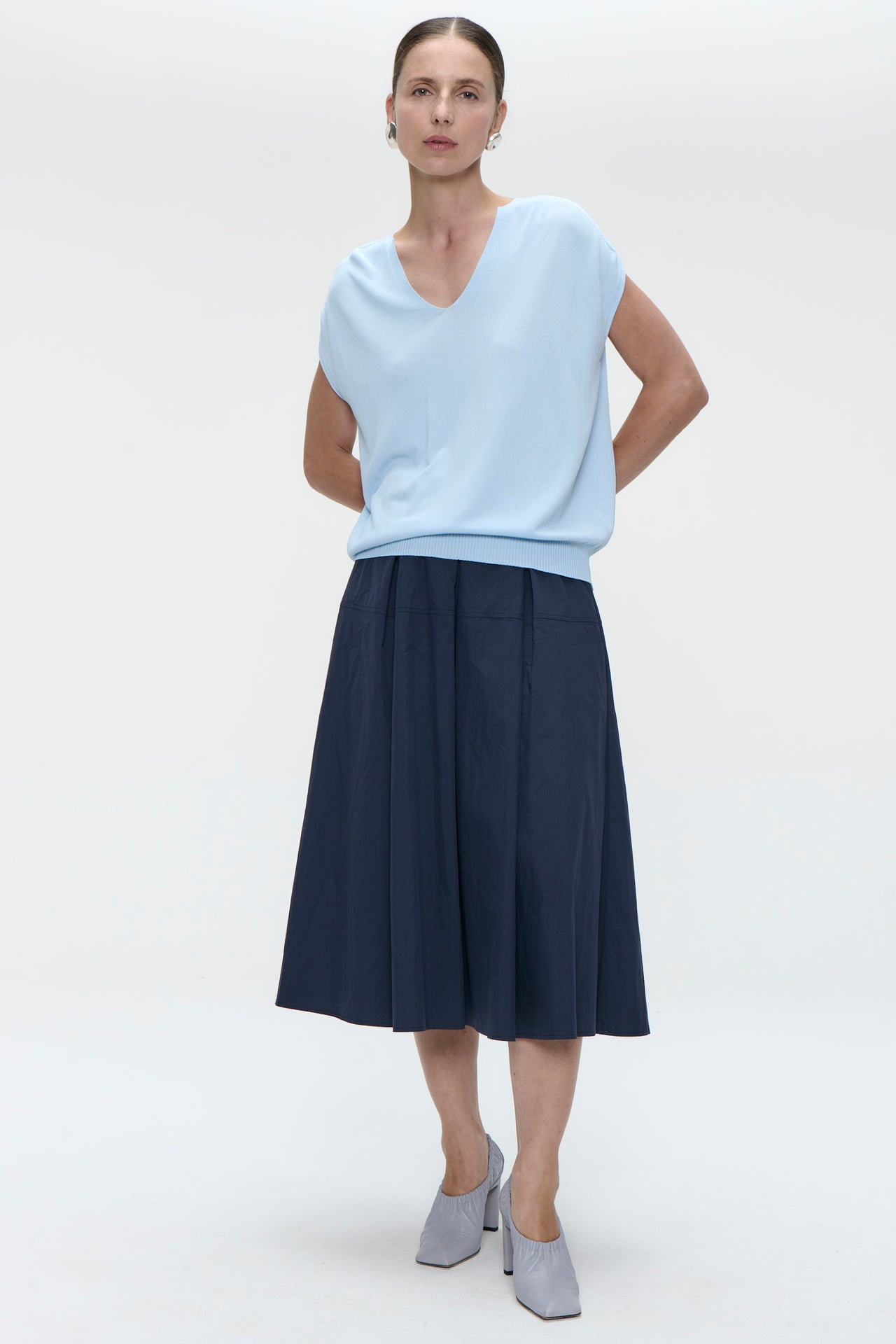 Rini poplin skirt