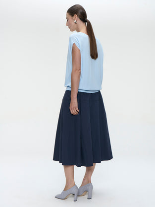 Rini poplin skirt
