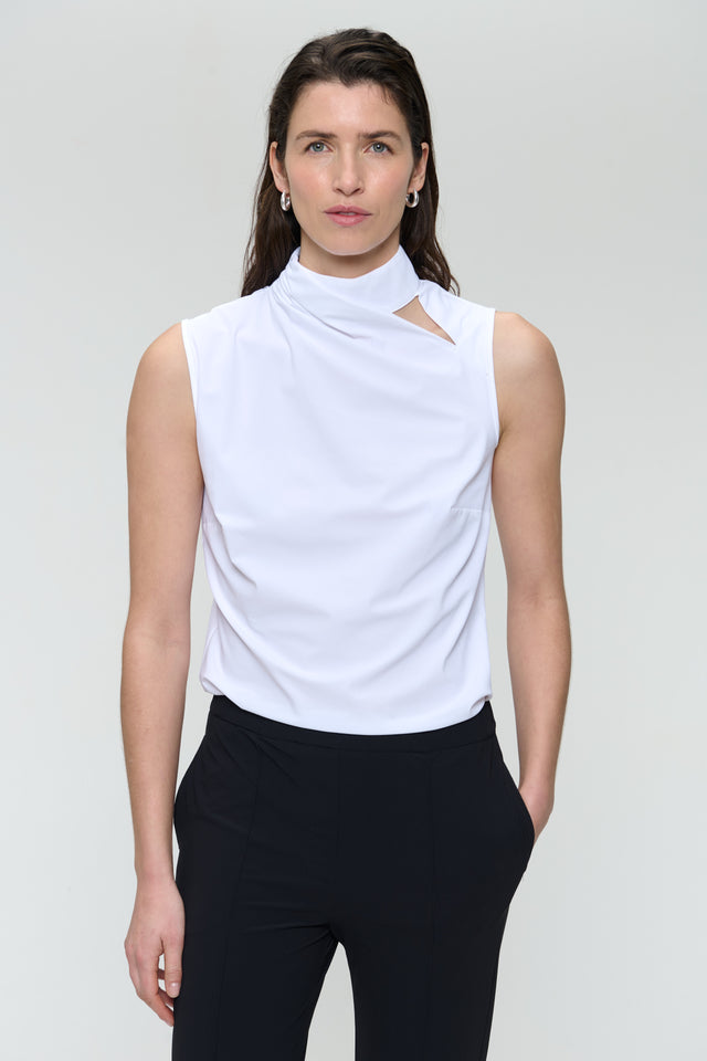 Naomi strech technical jersey top