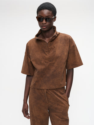 Leone blouse technical jersey